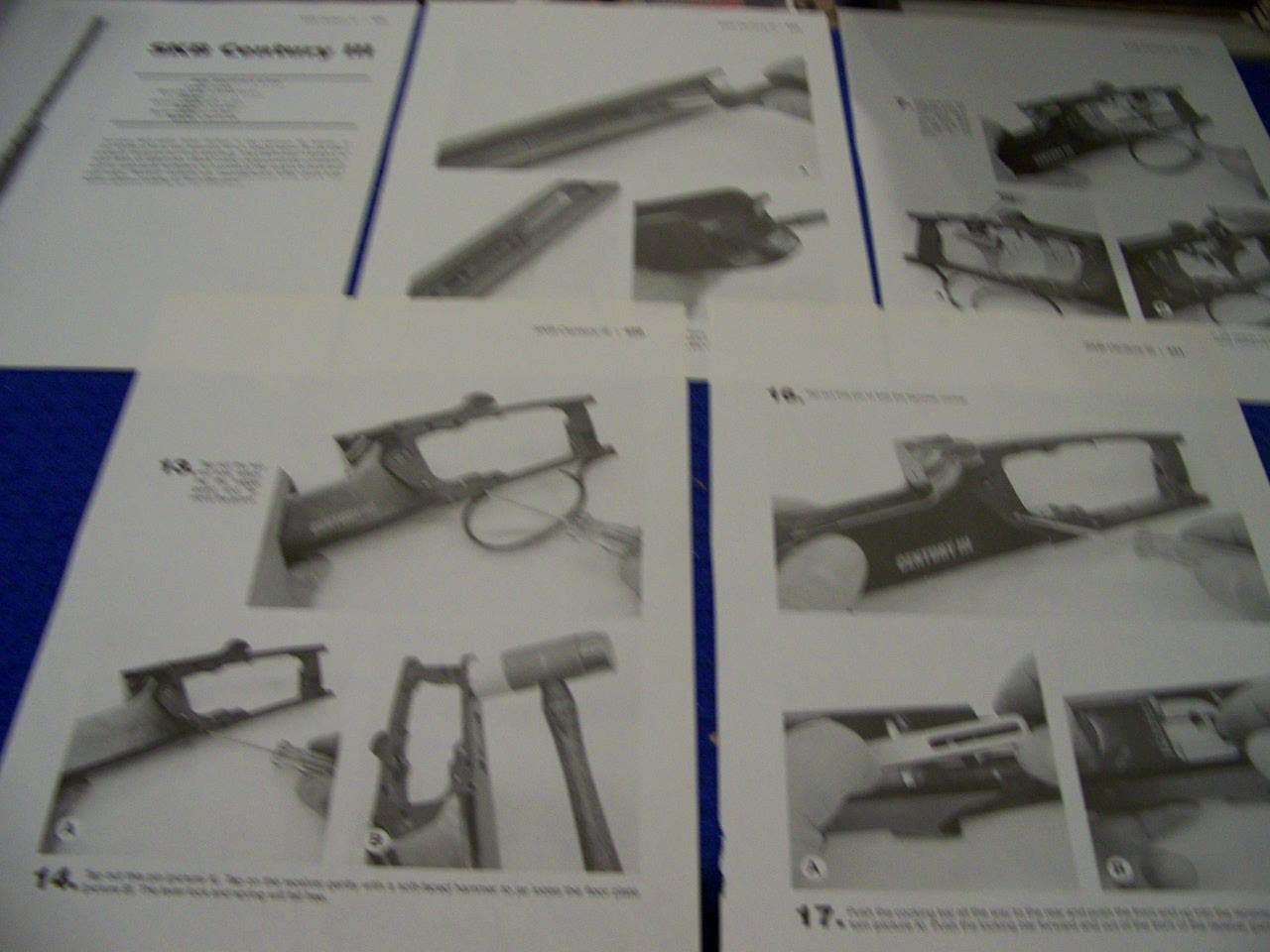 SKB CENTURY III (12 GA) SHOTGUN..DISASSEMBLY/STRIP & DETAILS (838RR)