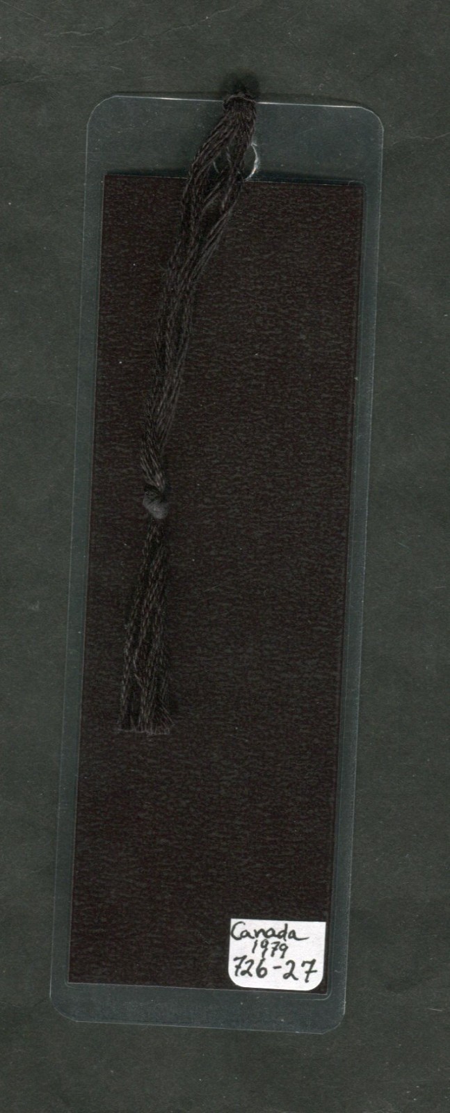 1979 CANADA, FUNDY PARK – KLUANE PARK STAMPS LAMINATED BOOKMARK. NEW! LOT #726