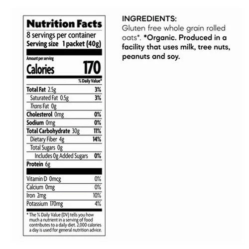 Organic Homestyle Instant Oatmeal 11.3 Oz(Case Of 6) By Natures Path