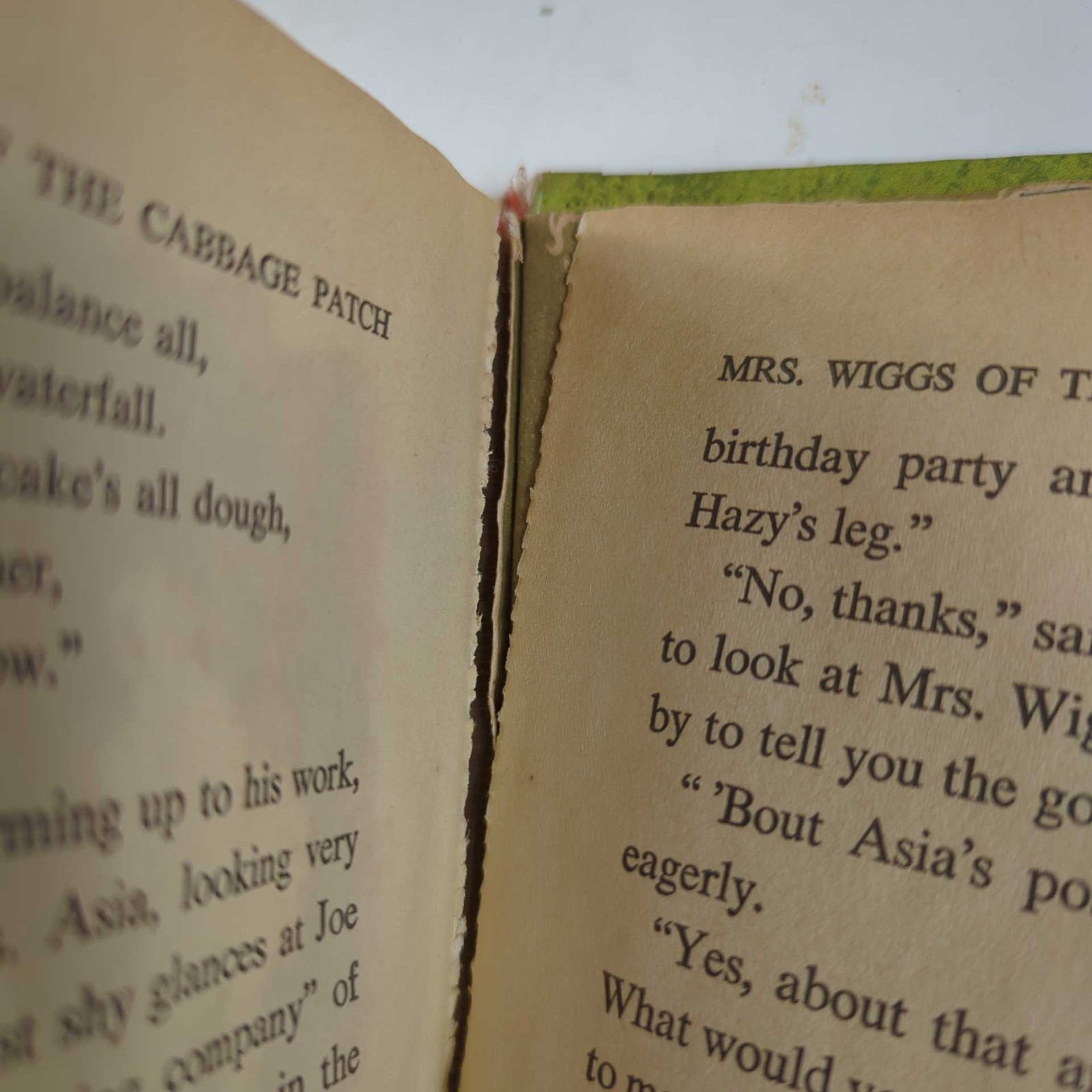 1962 Mrs Wiggs of the Cabbage Patch by Alice Hegan Rice HC 138 Pages