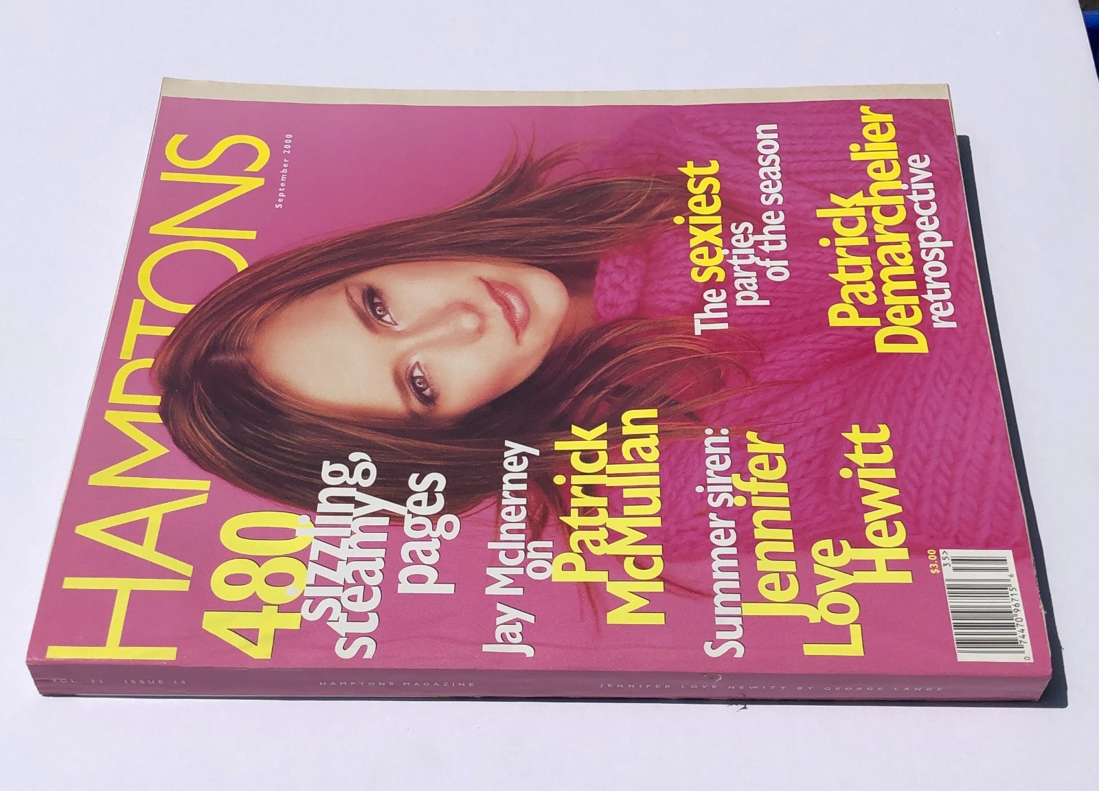 2000 HAMPTONS MAGAZINE Jennifer Love Hewitt Angie Harmon Donald Trump 480 Pages