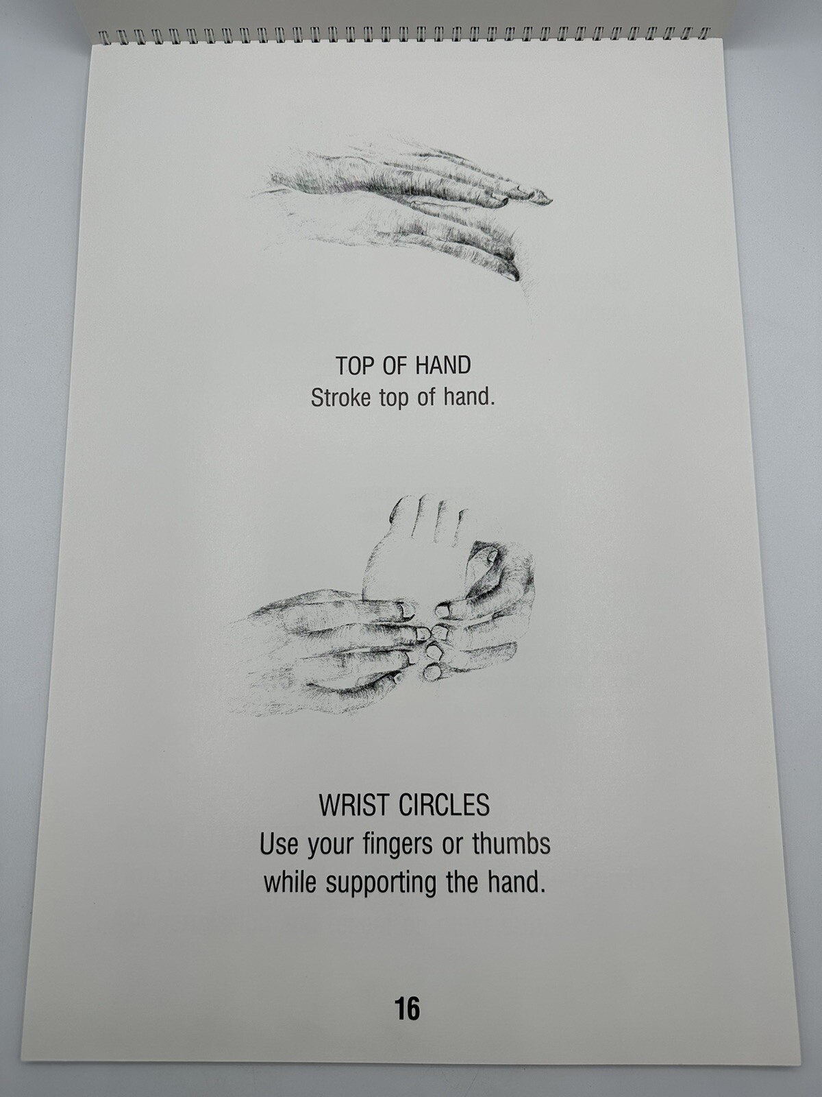 Infant Massage Strokes 1993 Rare Vimala McClure’s Parent Education 18.5 by 12 in