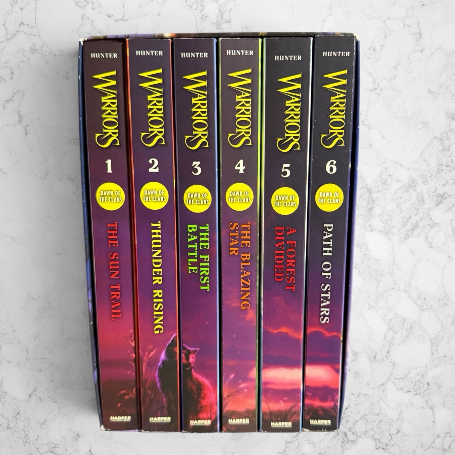 Warriors – Dawn of The Claws – Prequel Series – 6 Vol Set Erin Hunter Paperback