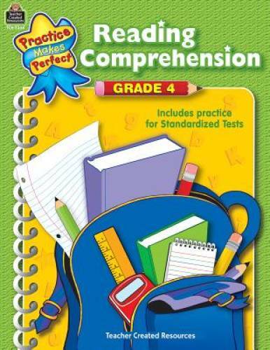 Reading Comprehension Grade 4 – Paperback – GOOD