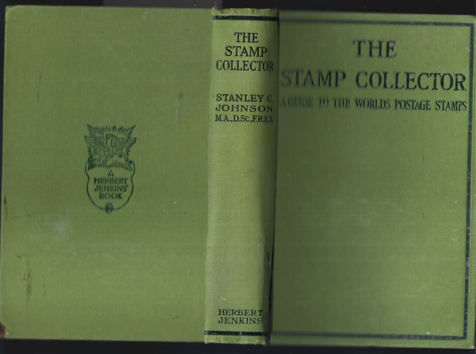 Stamp Collector-World Postage HB w/out dj–1929-Stanley C. Johnson-317 pages