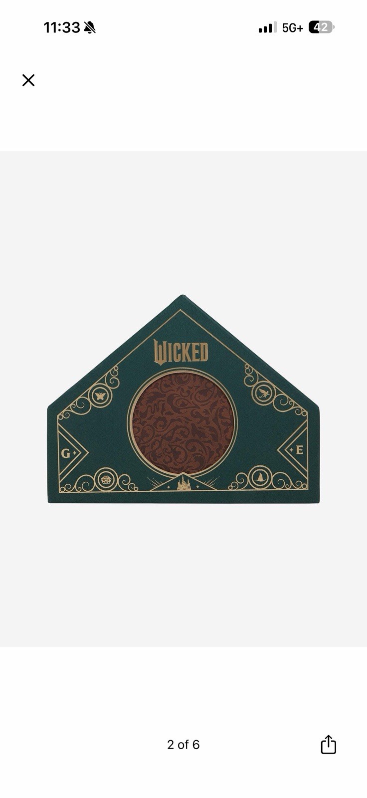 Wicked Grimmerie Journal BNIB BNWT SEALED