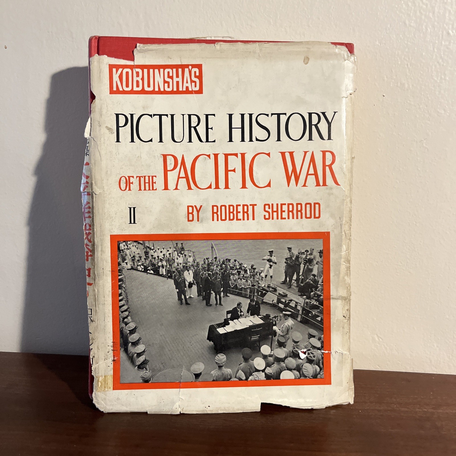 “Kobunsha’s Picture History of the Pacific War” WWII By Robert Sherrod 2 Volumes