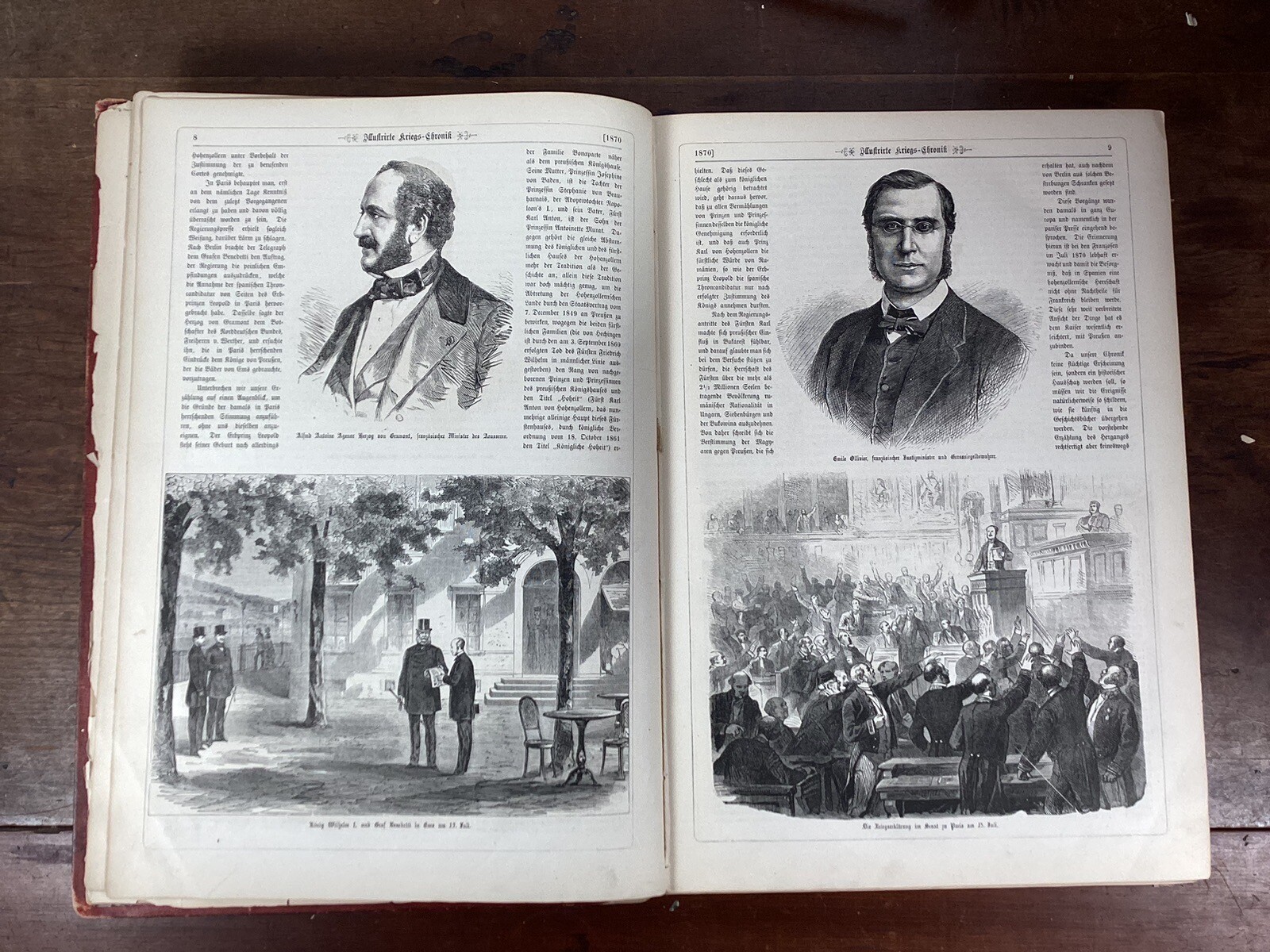 1870-1871 Illustrirte Kriegs Chronik