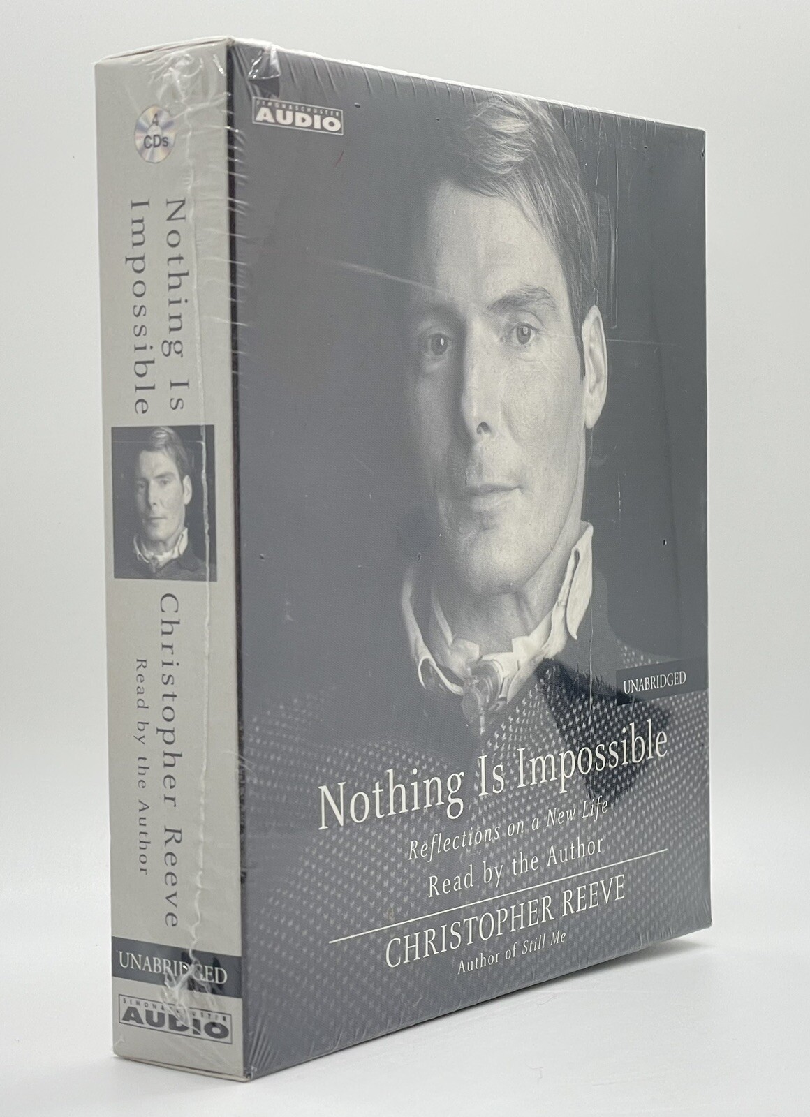 2002  Christopher  Reeve  Nothing  Is  Impossible  Audio  Book   Superman  Dolby