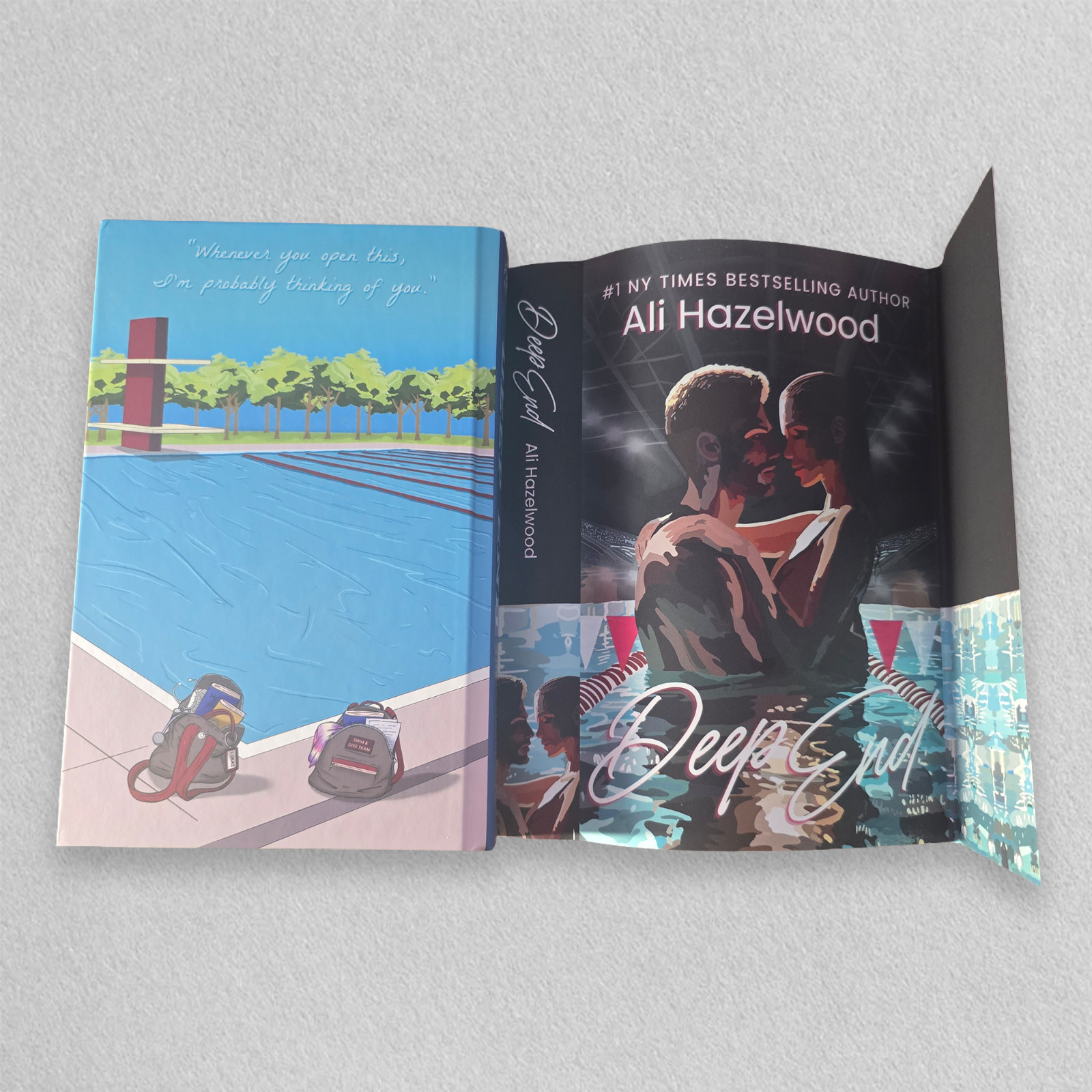 Whet Deep End by Ali Hazelwood Steamy Lit Edition Hand Signed Special Edition
