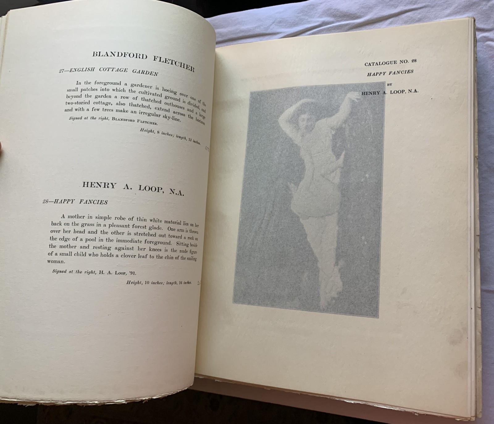 ILLUSTRATED ART CATALOGUE~ PRIVATE COLLECTION OF THE LATE FREDRICK S. GIBBS 1904