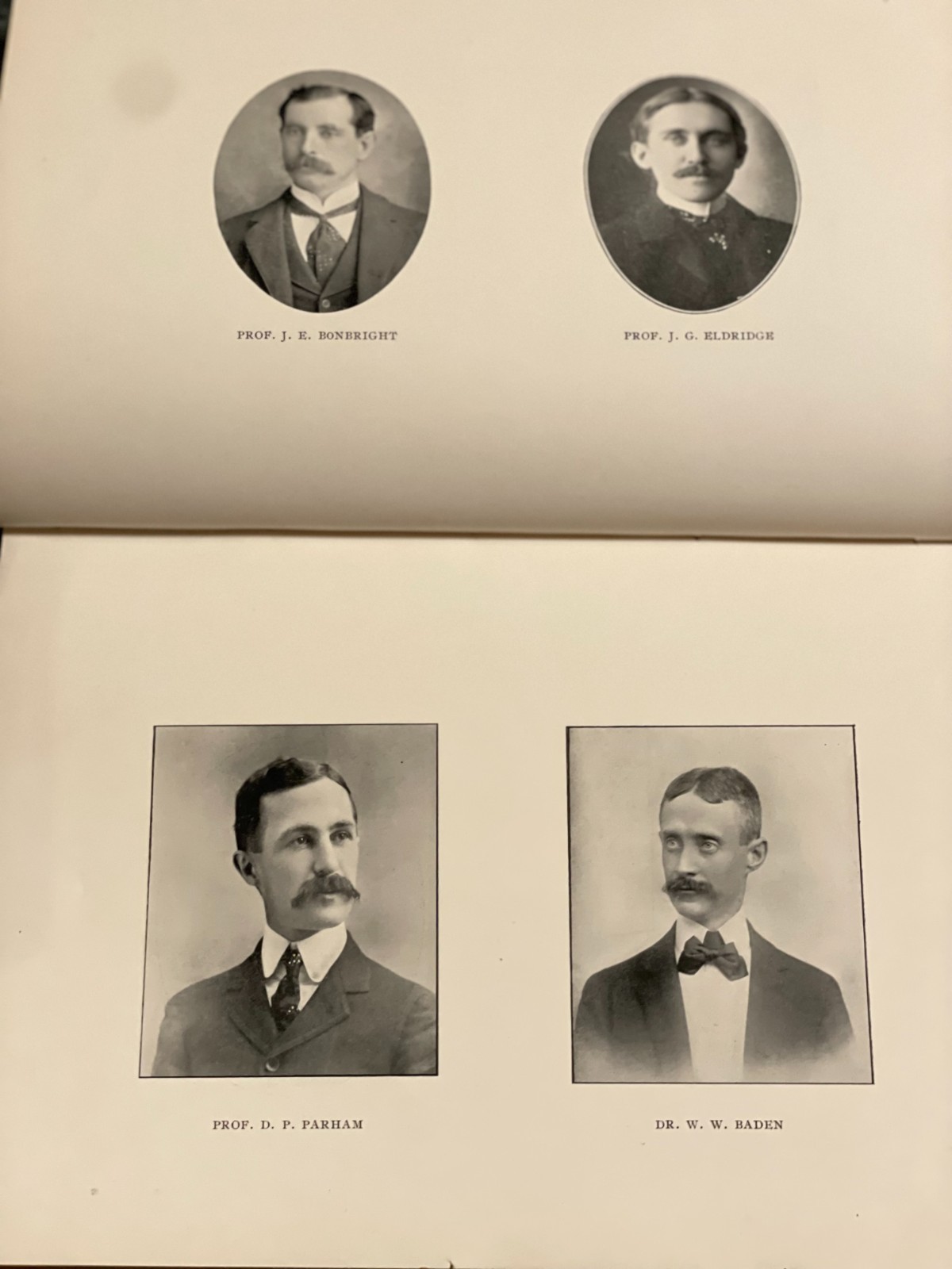 1903 University Idaho College Yearbook “Gem of Mountains”, HB, 182 pages, VG