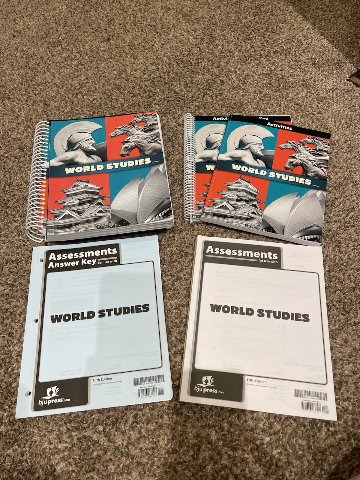 BJU Press World Studies Textbook Kit Grade 7 5th Edition