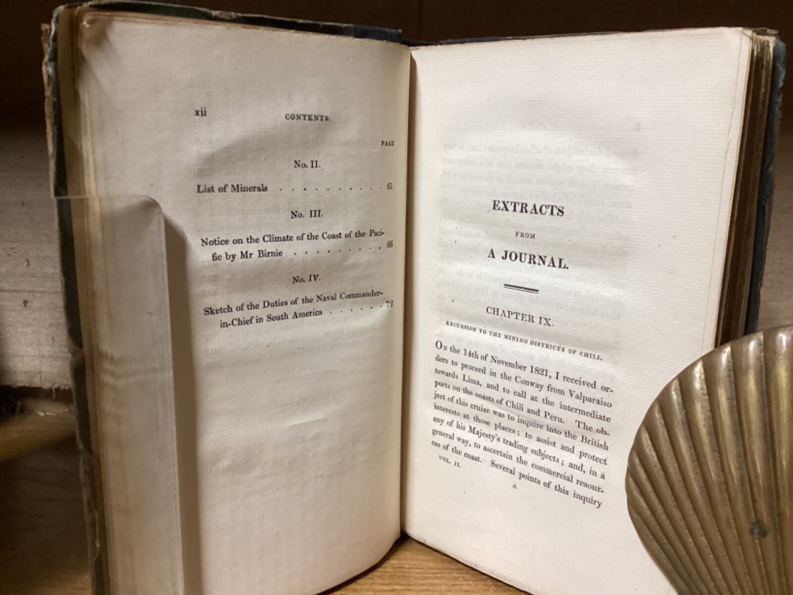 1825 2 Vols. Extracts From A Journal On The Coasts Of Chili Peru & Mexico – Hall