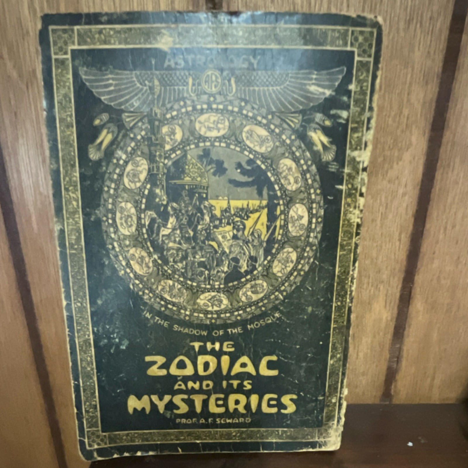 Prof. A. F. Seward Zodiac Astrology Illustrated Softcover Original Book