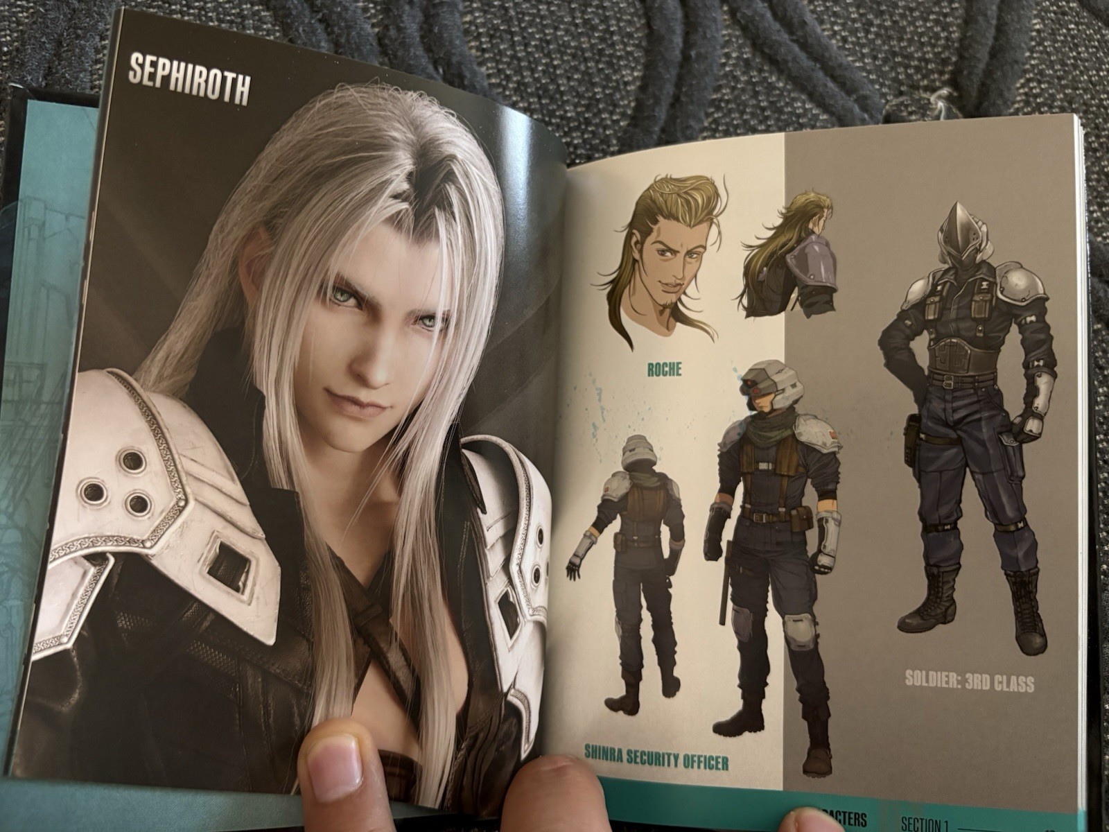 Square Enix Final Fantasy VII Remake Deluxe Art Book Hardcover Illustrated