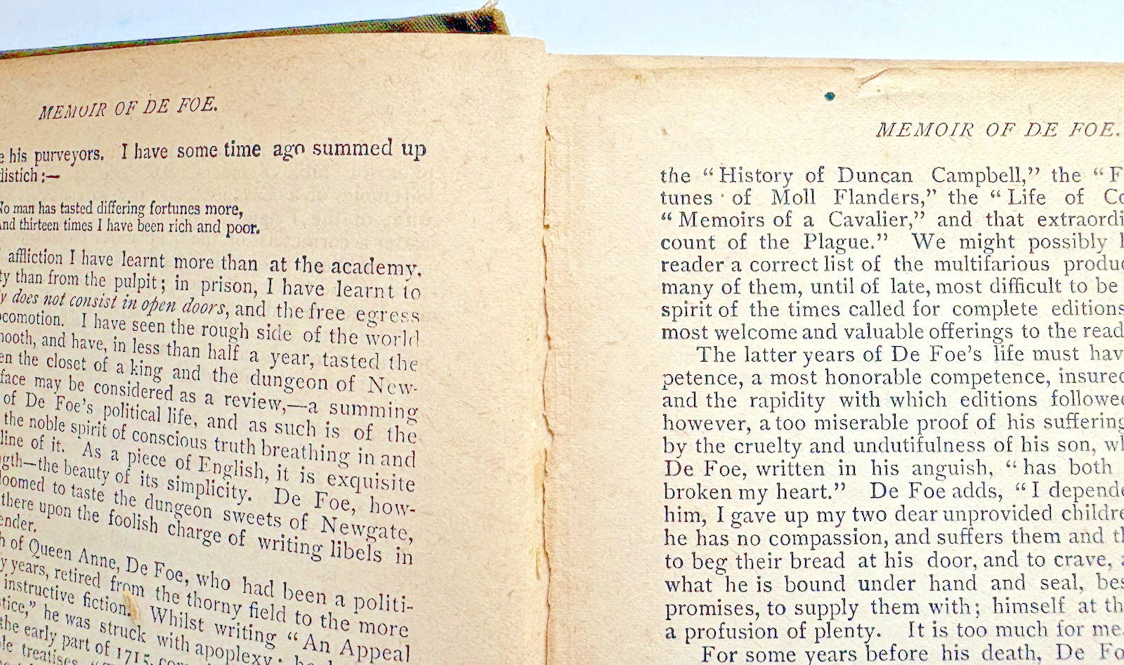 Antique Book Caxton Edition The Life and Adventures of Robinson Crusoe DeFoe