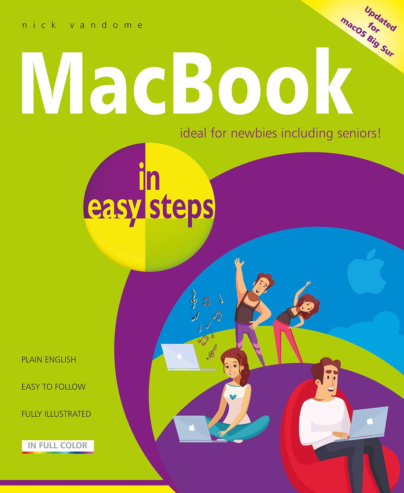MacBook in easy steps – paperback Vandome, Nick