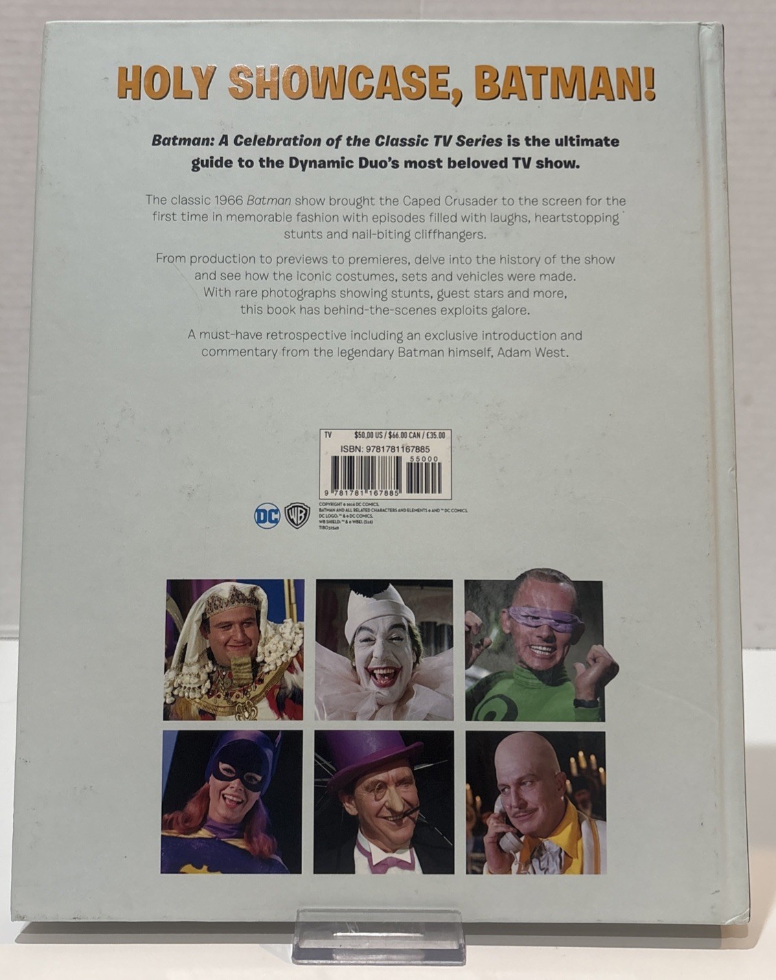 Batman: A Celebration of the Classic TV Series 1966 Hard Cover Book 1st ed 2016