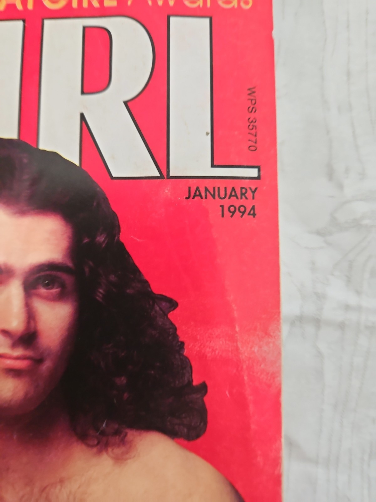 January 1994 Playgirl magazine Featuring Dweeezil Zappa