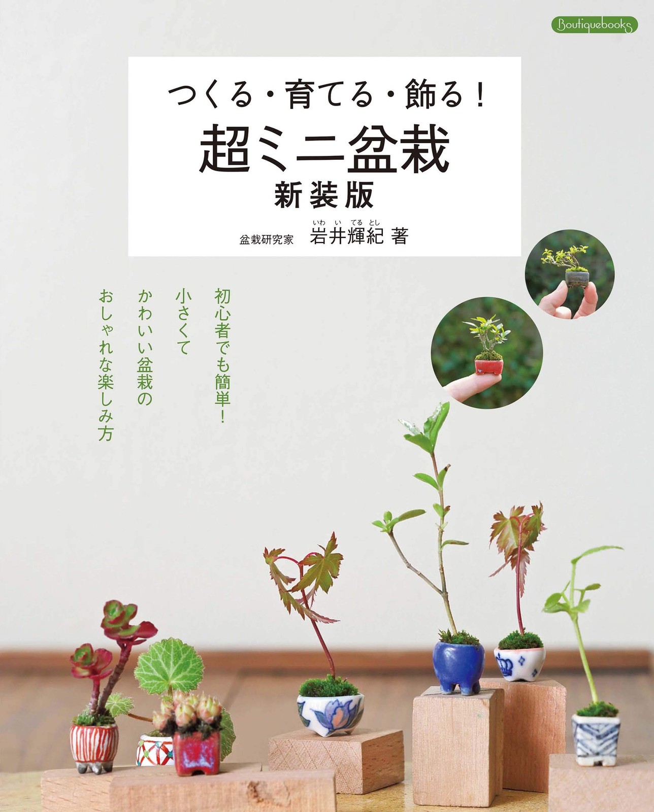 Ultra Mini Bonsai Japanese Art Book Tiny Tree DIY Guide 3cm Small Plant Ideas