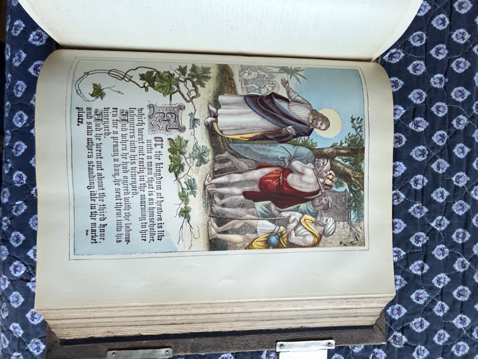 1895 Excellent KING JAMES Holy BIBLE English Translation Of Original Tongues