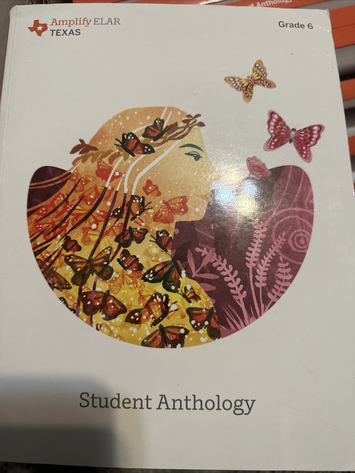 Amplify ELAR Texas Student Anthology Grade 6 Paperback Book (bc4)