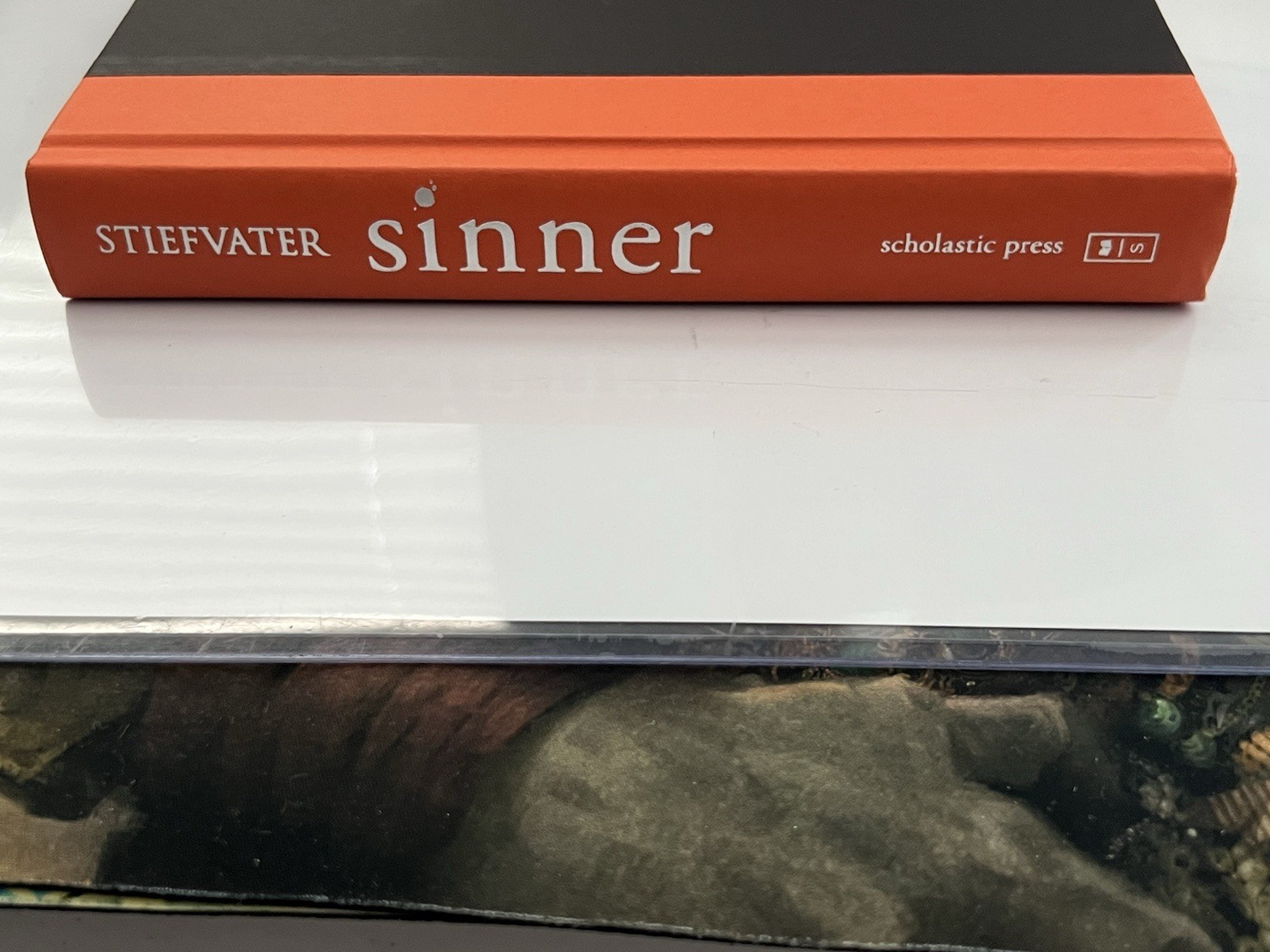 Signed Sinner Maggie Stiefvater 1st Edition 1st Printing HC & Signed Dust Jacket