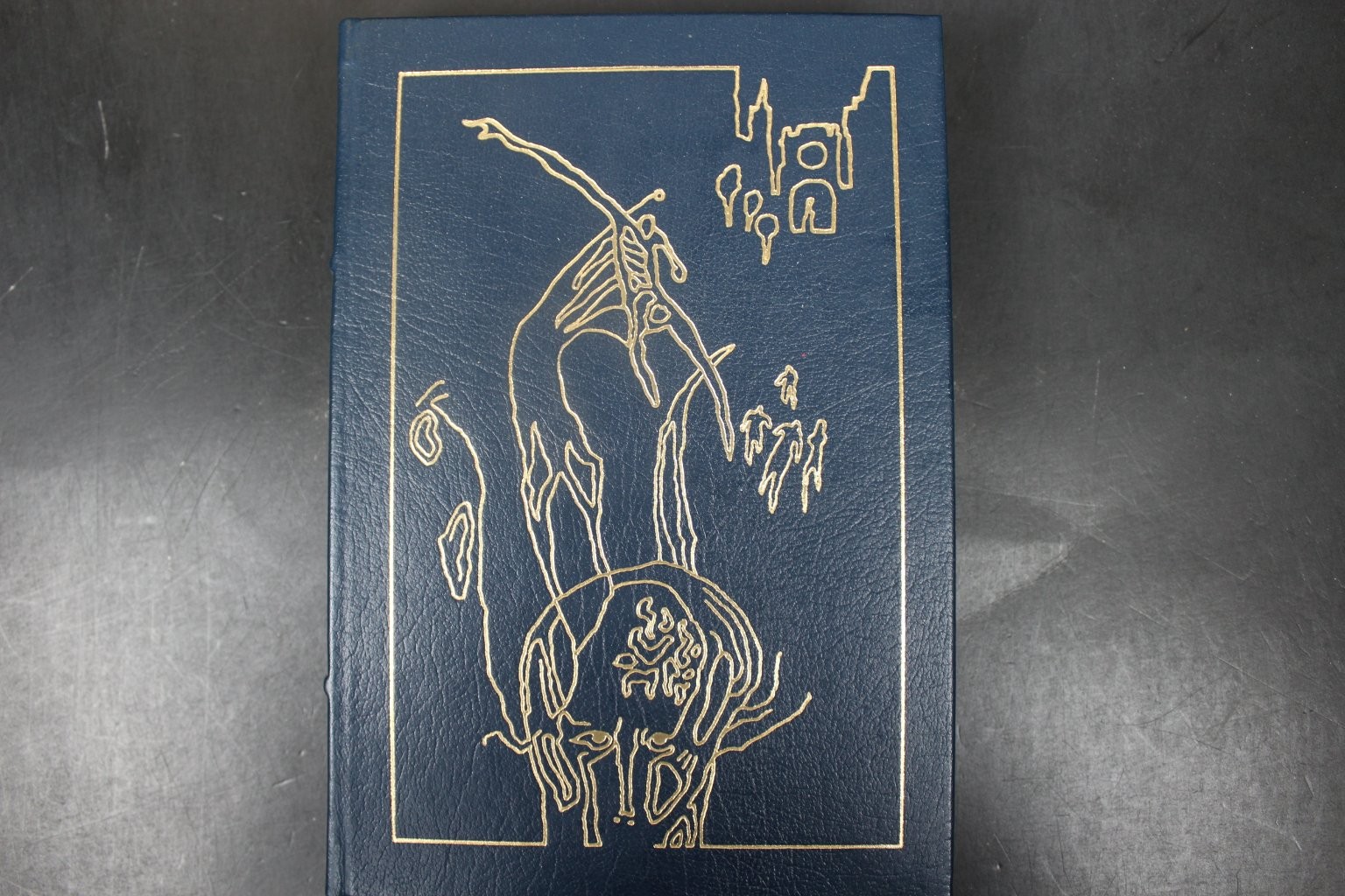 KAMPUS James Gunn 1986 Collector’s Edition Sci-Fi Easton Press Leather ~VG