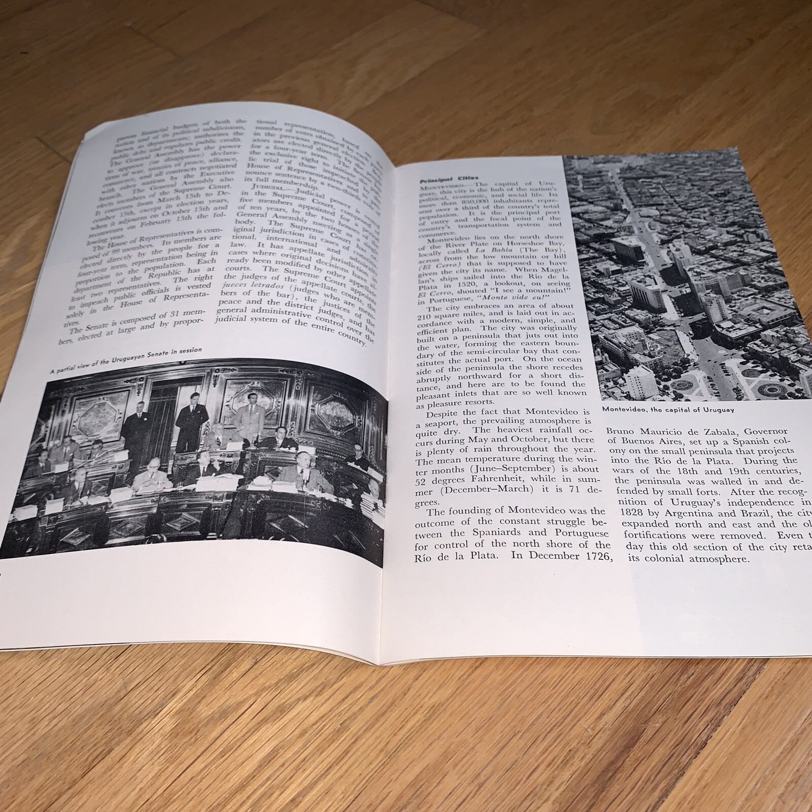 1954 PAN AMERICAN UNION Book – URUGUAY 39 pages