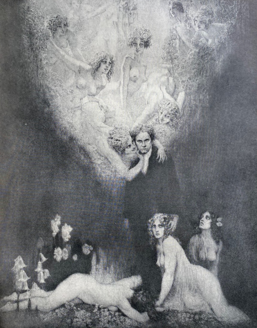 1929 1st THE LONDON APHRODITE Norman Lindsay, FREE EXPRESS W/WIDE