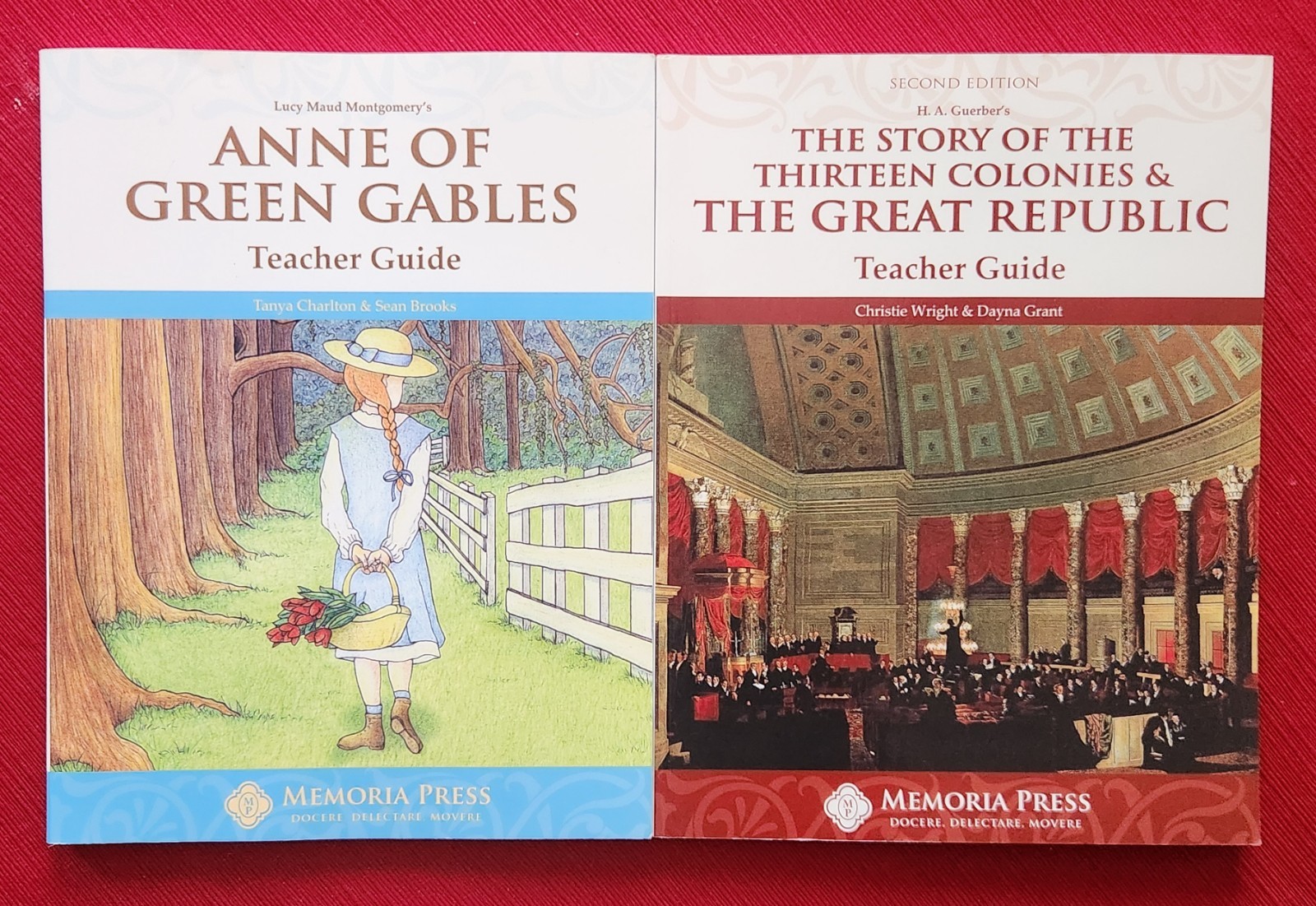 Memoria Press Homeschool Books Lot Teachers Guides Manuals Quizes Tests English