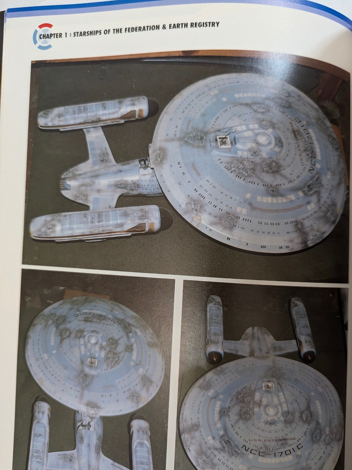Star Trek Mechanics Space Ship Rare Photo Collection Official Guide 4 Japanese