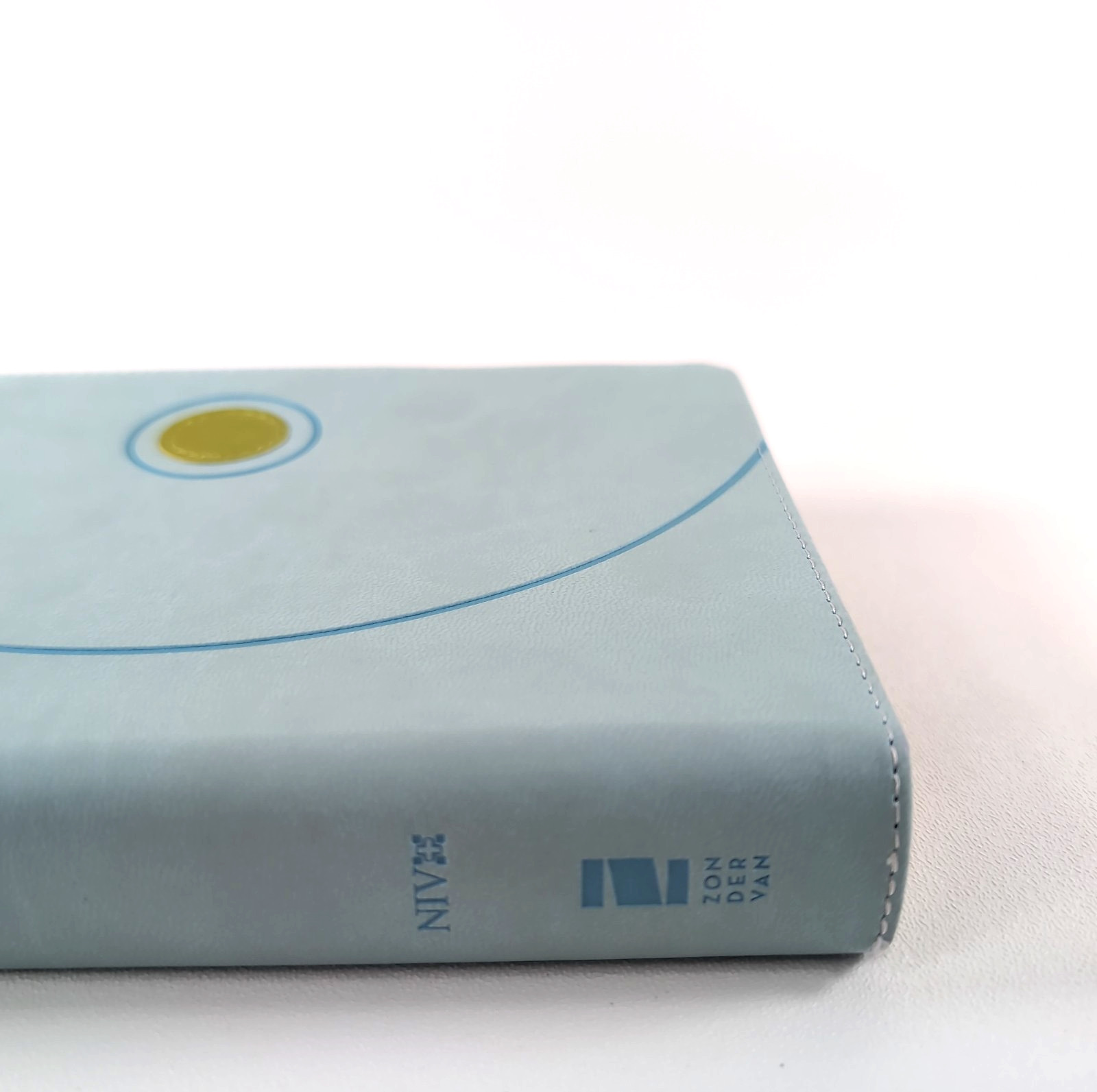 NEW! NIV Teen Study Bible COMPACT Version Italian Duo Leathersoft Blue Kiwi Pink
