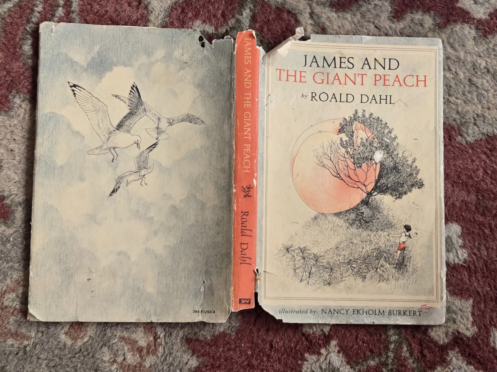 1961 JAMES & THE GIANT PEACH ROALD DAHL 1st Ed HCDJ