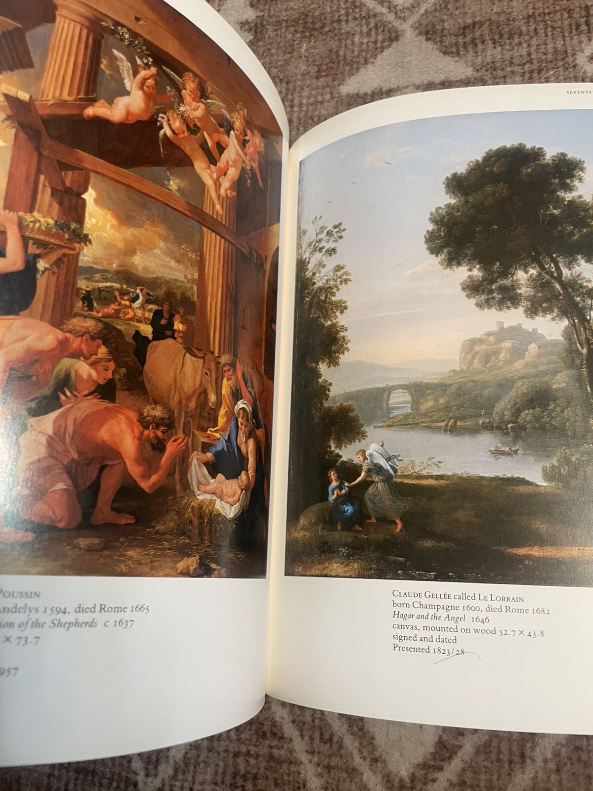 1984 THE NATIONAL GALLERY of Art in London Michael Wilson book great