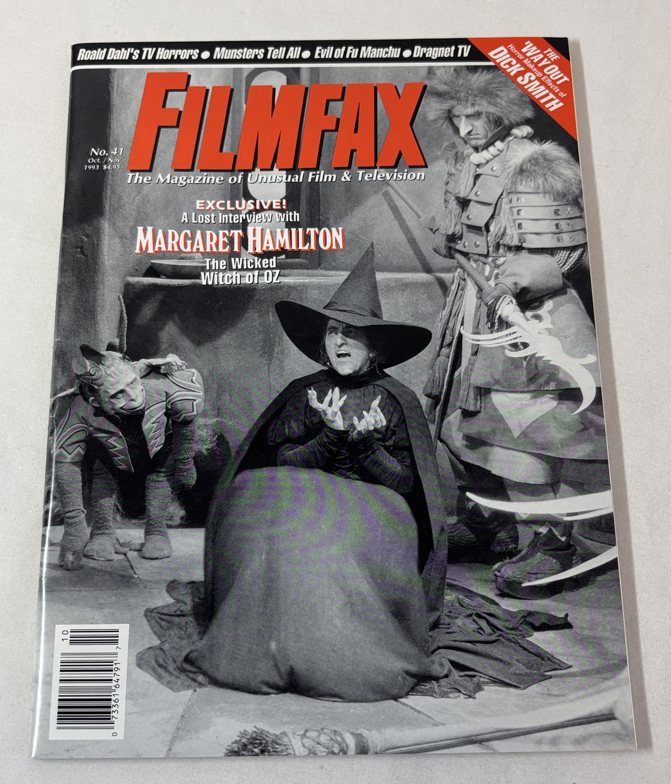 1993 FILMFAX #41~Margaret Hamilton Wizard Of Oz, Munsters, Roald Dahl, Fu Manchu