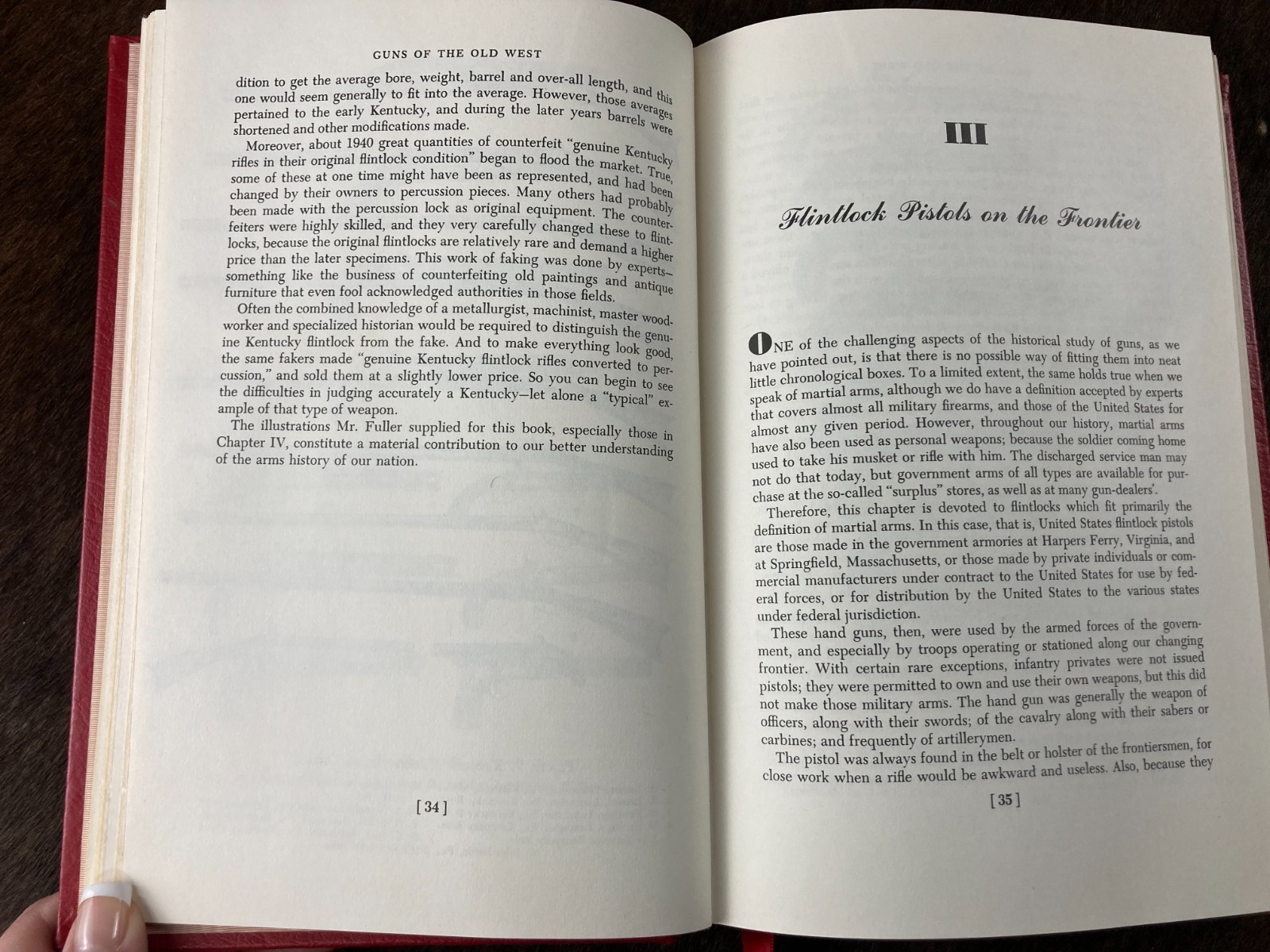Guns Of The Old West by Charles Edward Chapel Hardcover 1995
