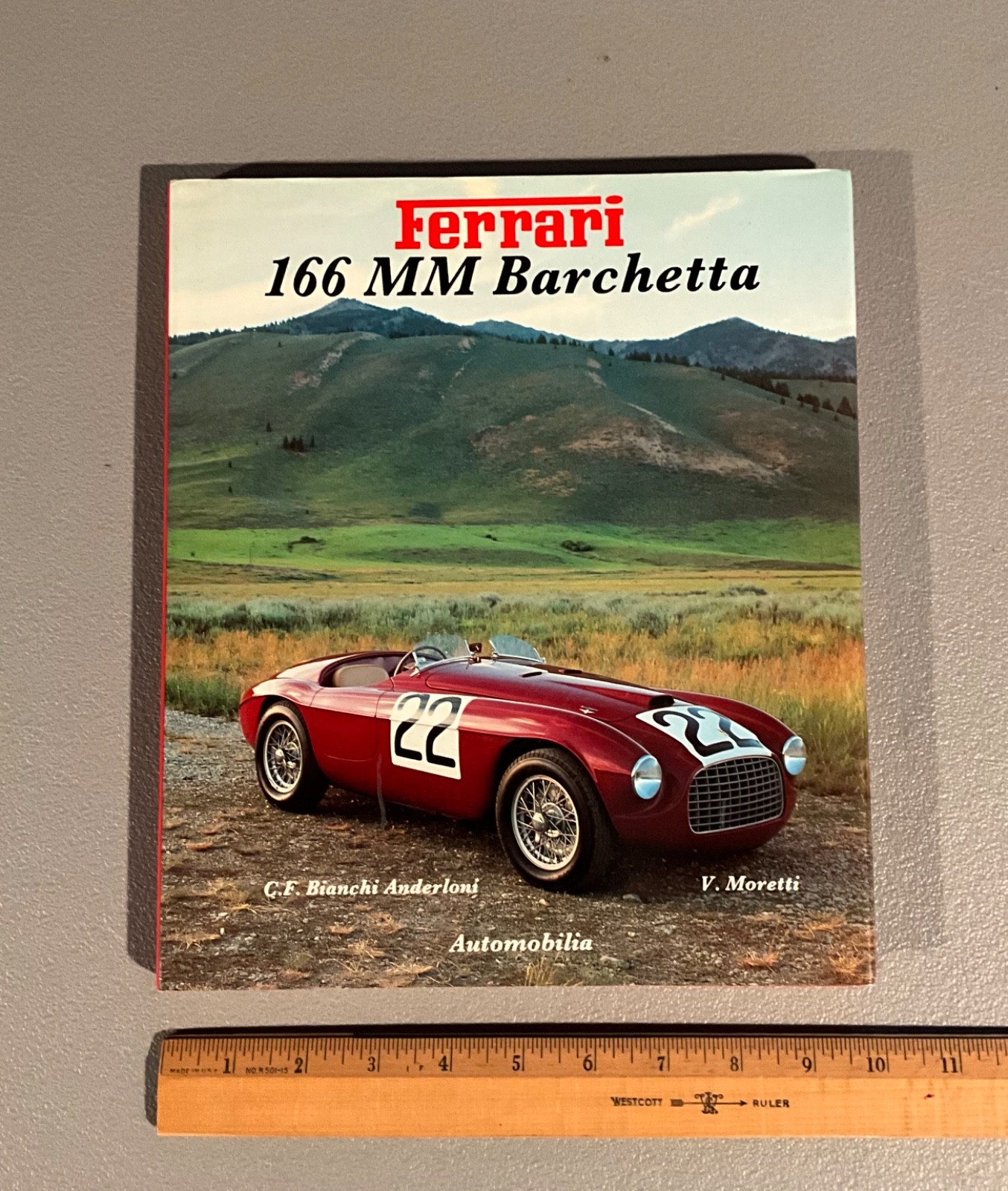 Ferrari 166 MM Barchetta by Bianchi Anderloni & Moretti | 1991 | Hardcover