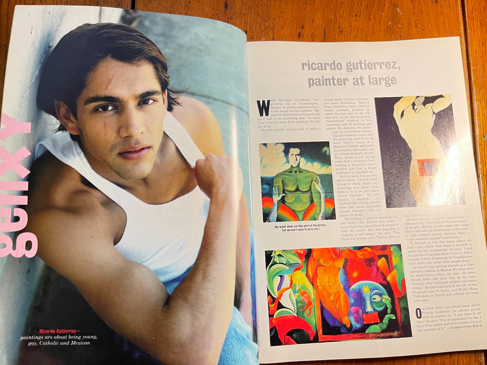 RARE Vintage XY Gay Magazine Number Ten December 1997 ‘Calfornia’ Joshua Pucket