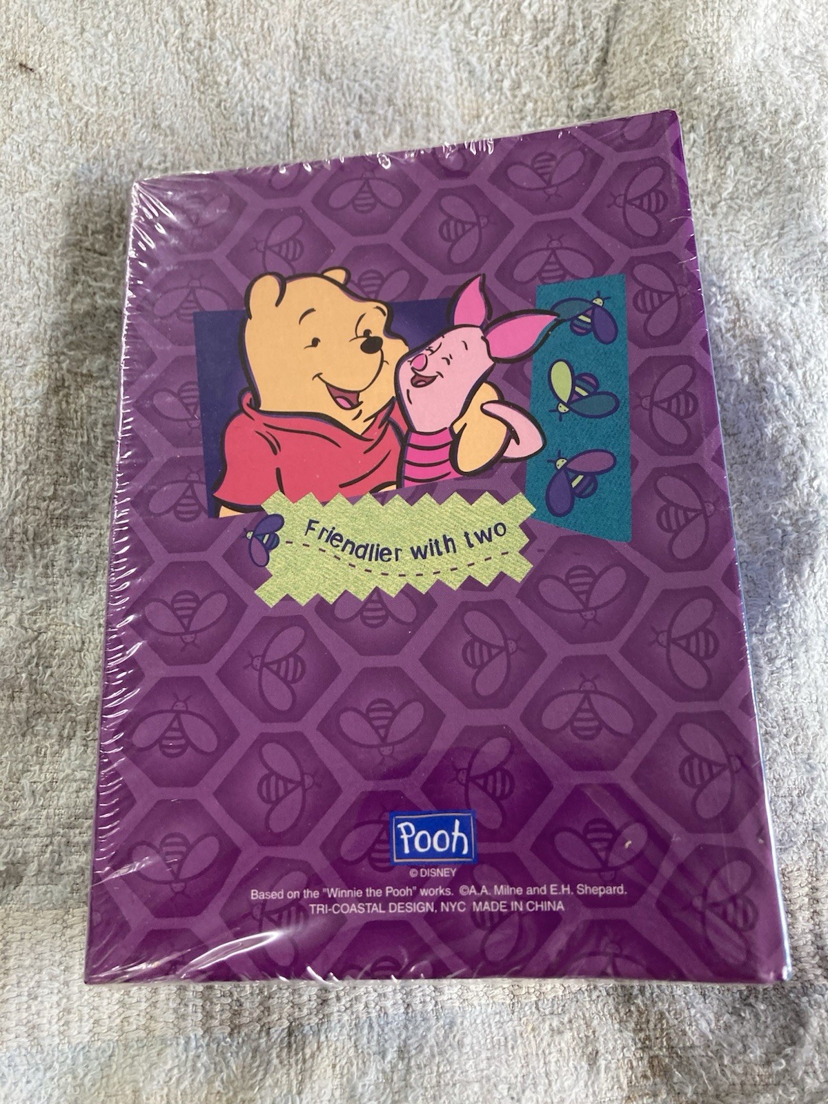 Winnie The Pooh “Snapshots” Album ~ 100 4″x6″ Photos ~ “Friendlier With Two”,
