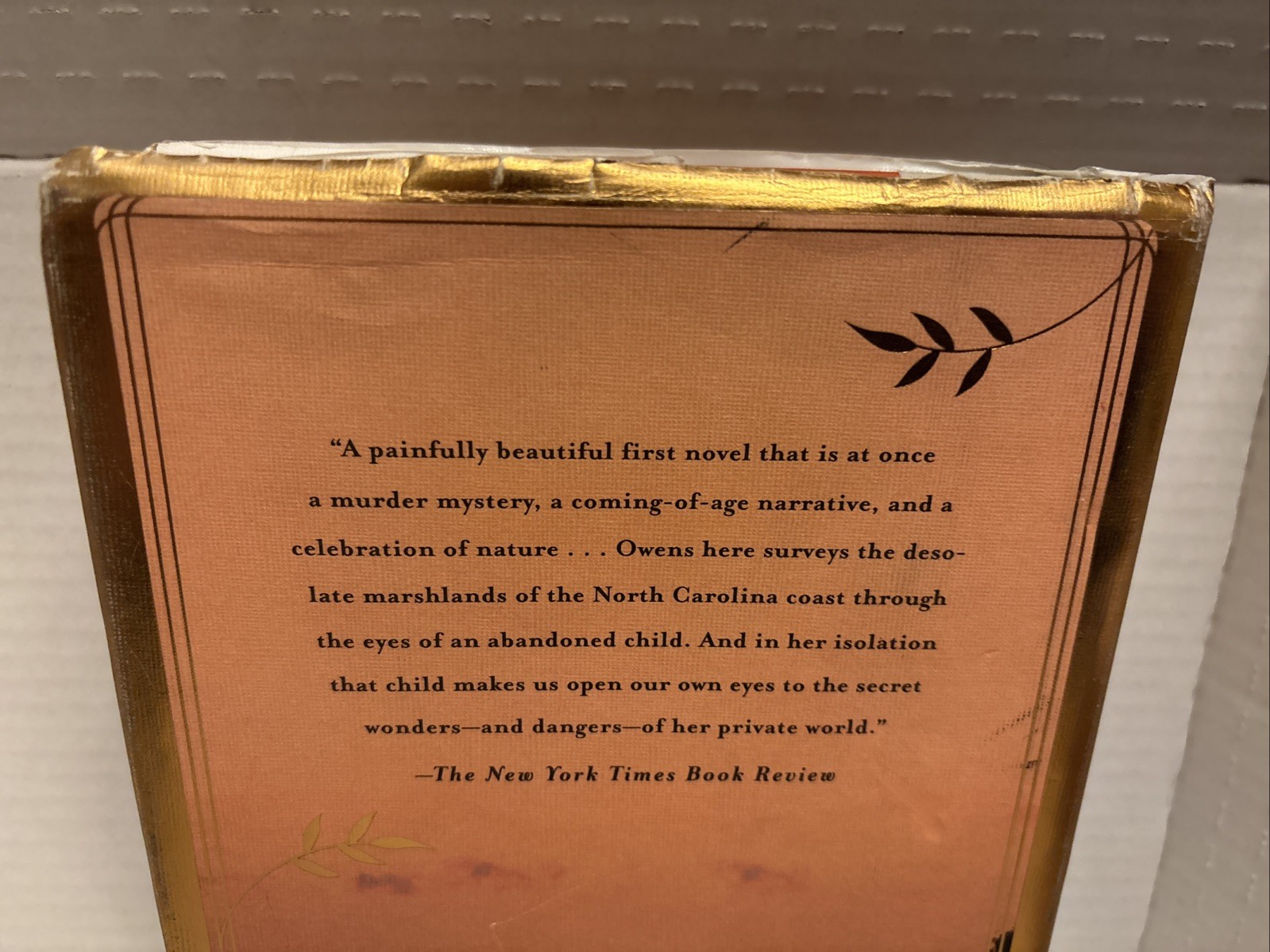 SIGNED Deluxe Edition Where The Crawdads Sing By Delia Owens DJ Damage