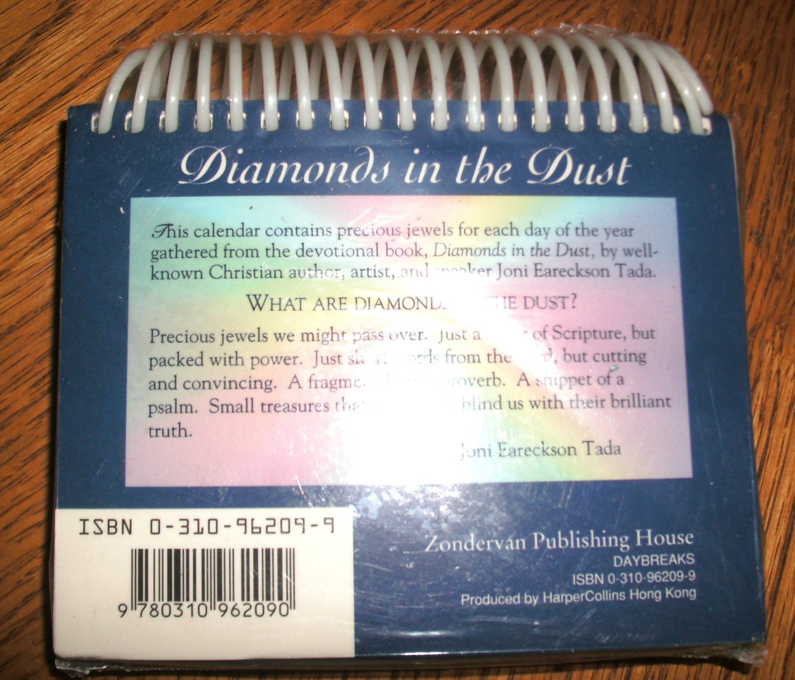 Diamonds in the Dust: 366 – Spiralbound, by Tada Joni Eareckson Tada, NEW Sealed