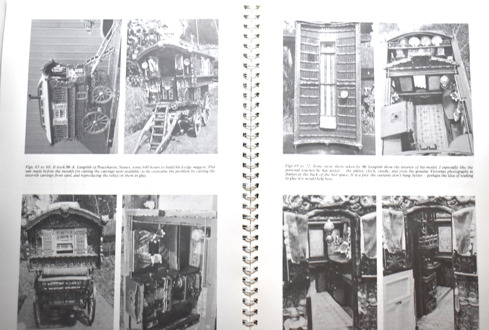 3 Books by John Thompson on Making Model Horse Carriages, Gypsy Caravans, etc