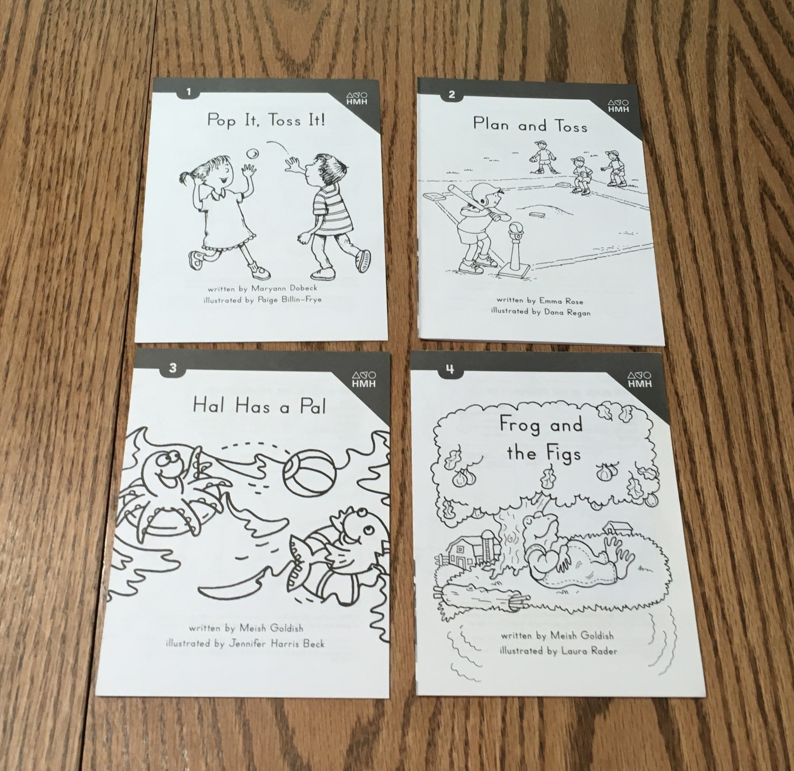 HMH SAXON PHONICS & SPELLING 1ST GRADE DECODABLE TAKE HOME READERS 1 – 52