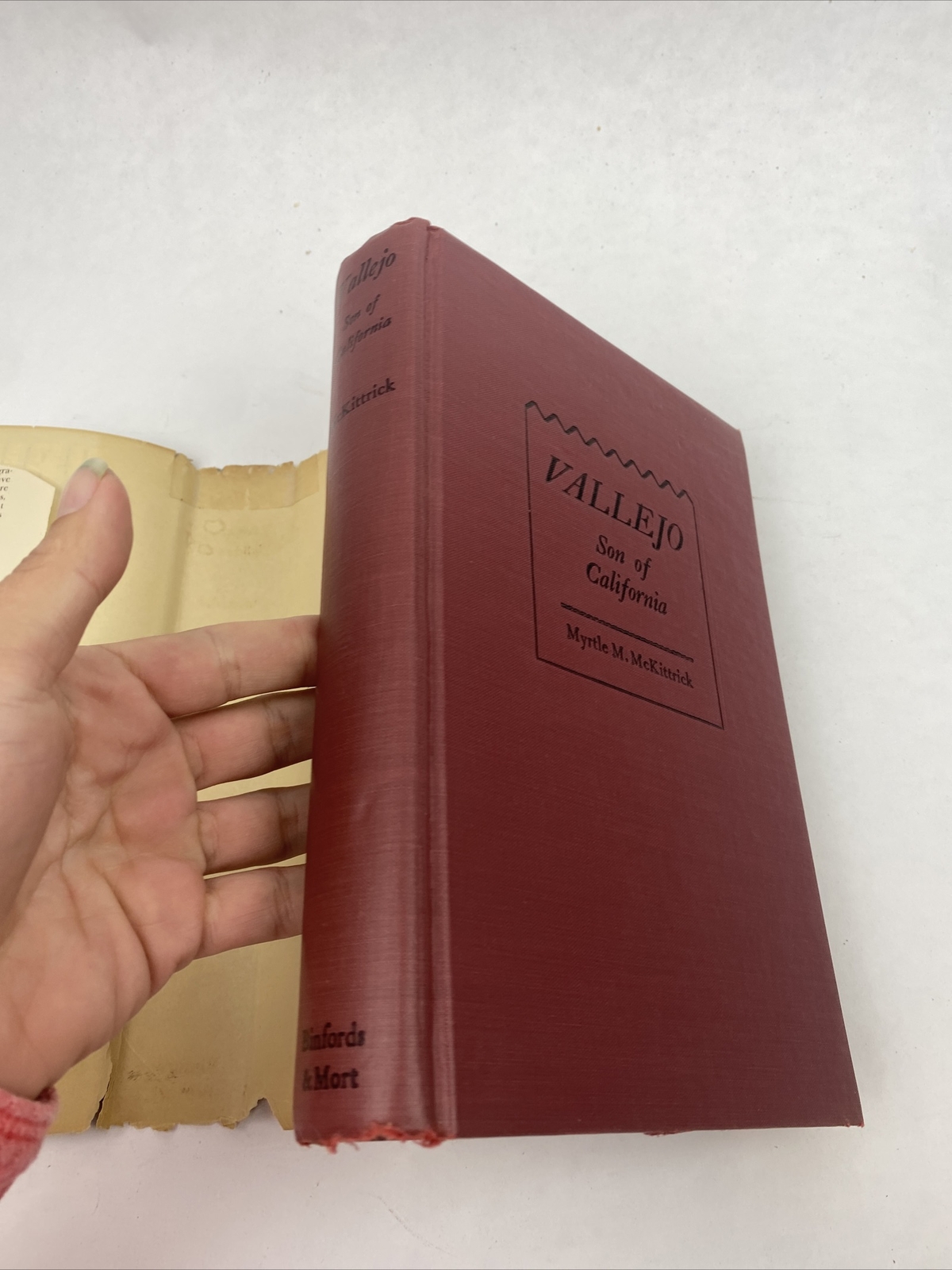 Vintage 1944 GENERAL M. G. VALLEJO Son Of California History Old California CA