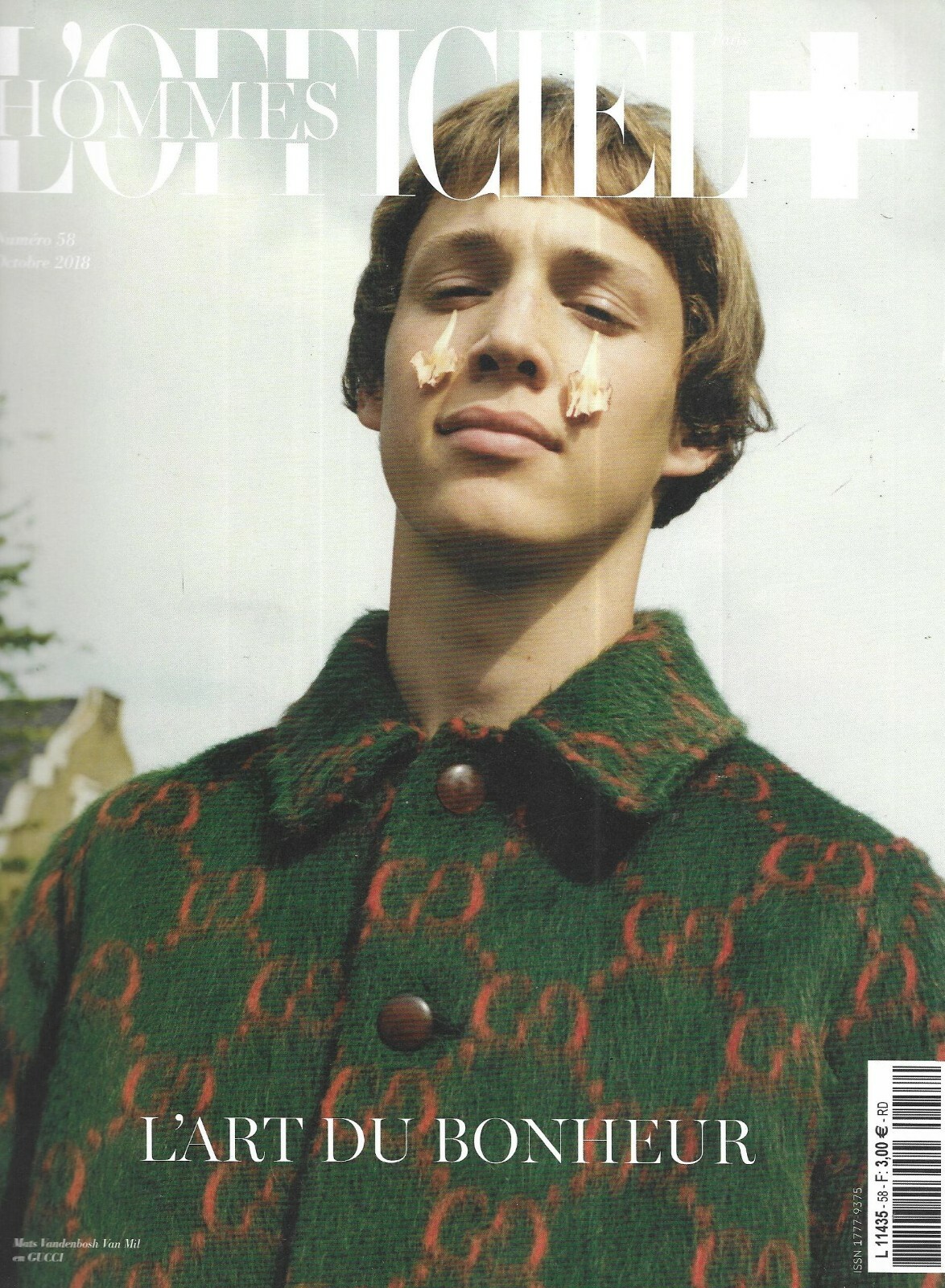 L’Official Men No 58 Octobre 68236.7oz ‘ Art The Happiness / Margiela/Gio Ponti