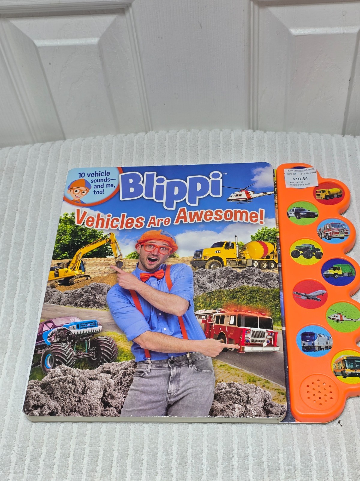 Blippi: Vehicles Are Awesome! by Thea Feldman 2023 Children’s Board Books