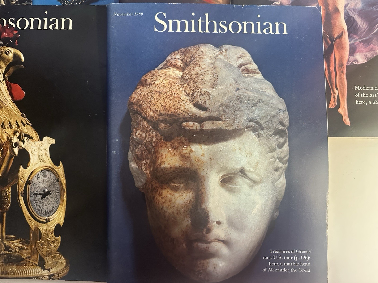 Smithsonian Magazine Lot of 7- 1980s-1981