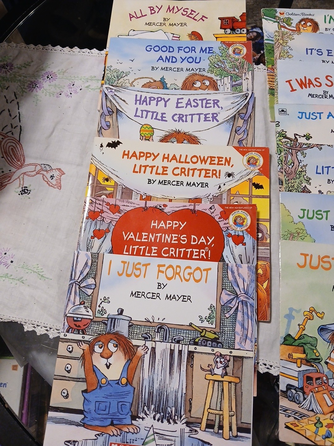 Mercer Mayer Little Critter Books Lot Of 49 Different Books And Stories Hb & Pb